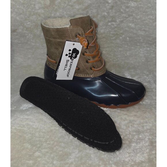 Polar Armour Duck Boots Women's Size 10 M Blue Waterproof NEW - Picture 4 of 11